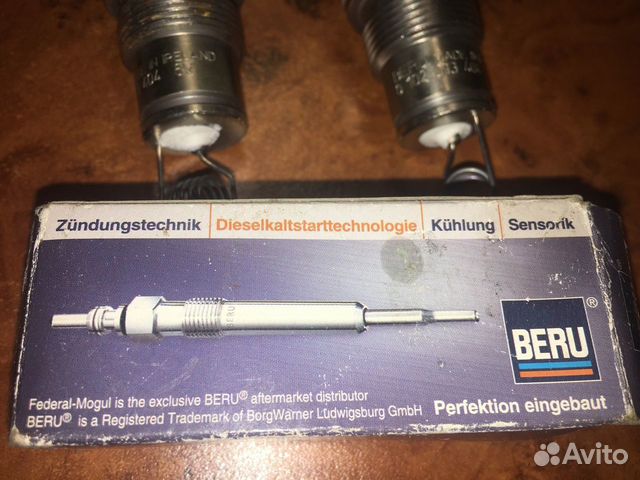 Свеча накала 0 102 013 404 6v - 2 шт