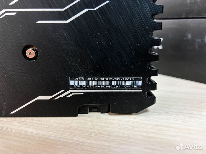 Видеокарта MSI GTX 1660 Super Ventus XS OC