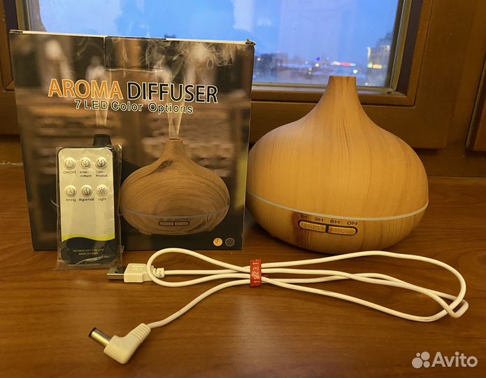 Аромадиффузор 550 мл увлажнитель воздуха