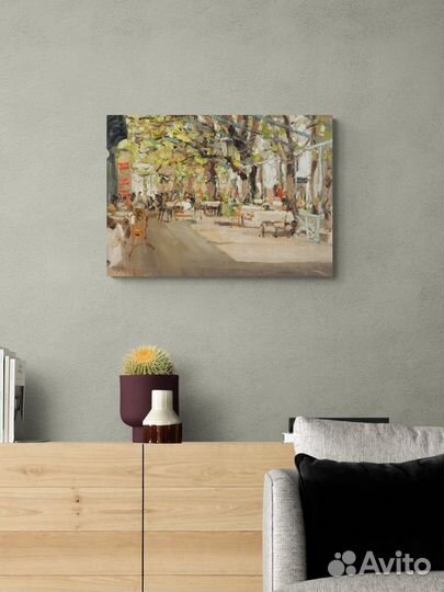 Картина Коровин Константин - Кафе в Ялте