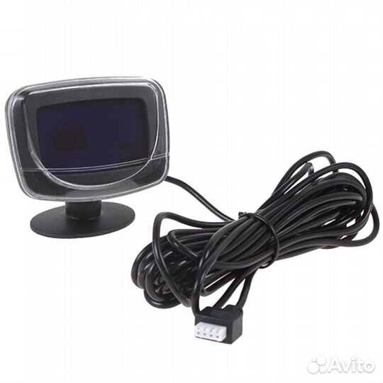 Авто парковка 4 Сенсора ЖК дисплей