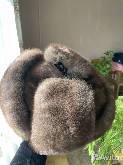 Норковая шапка мужская