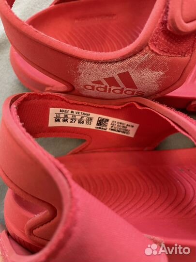 Сланцы adidas детские