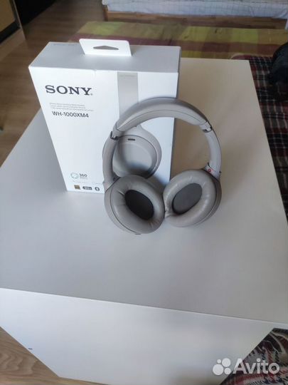 Sony WH-1000XM4 беспроводные серые наушники