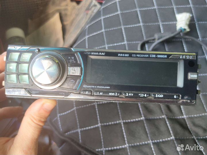 Магнитола alpine cde -9880r