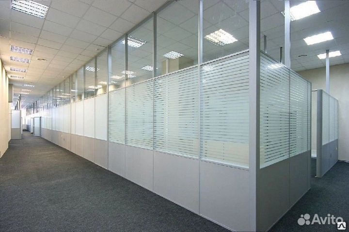 Мытье офисных перегородок