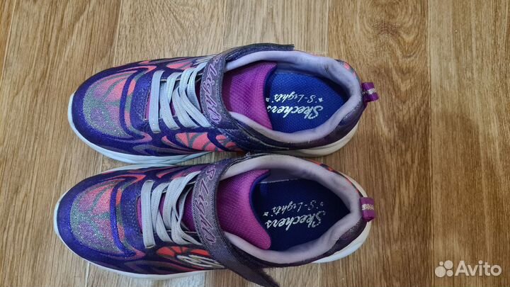 Кроссовки детские для девочек Skechers
