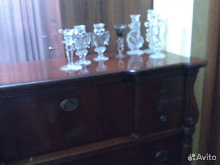 Хрустальные подсвечники