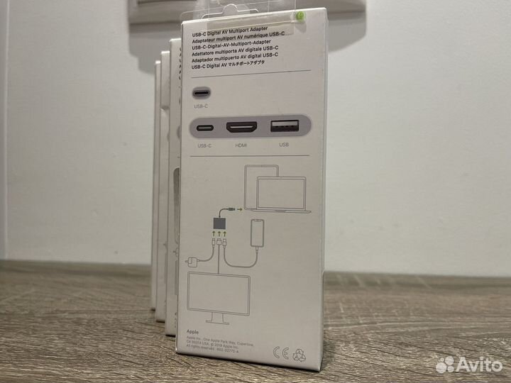 Адаптер Apple USB-C Digital AV Multiport Adapter