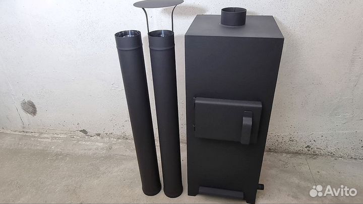 Печь для бассейна на дровах из нержавеющей стали