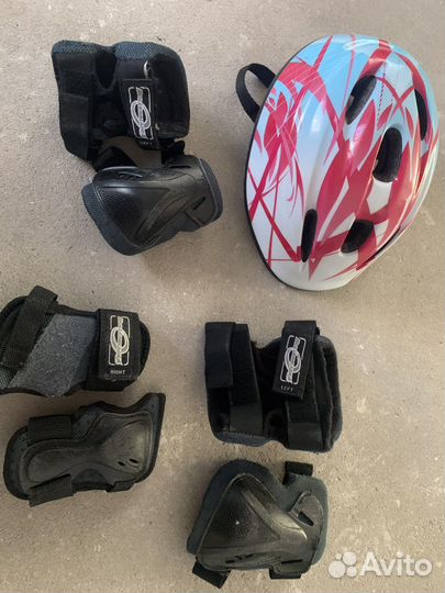 Детские ролики и защита