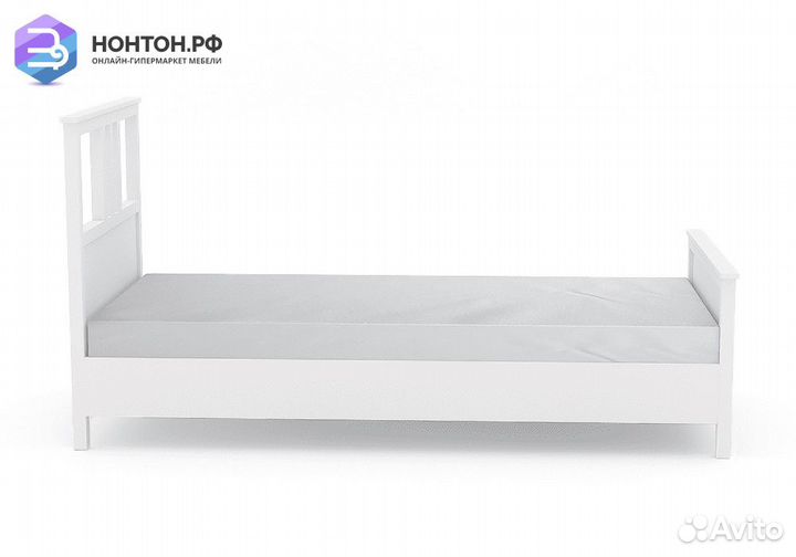 Кровать одинарная khimki 0.9 м белая