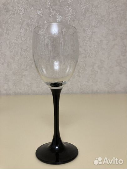 Luminarc domino Бокалы на черной ножке