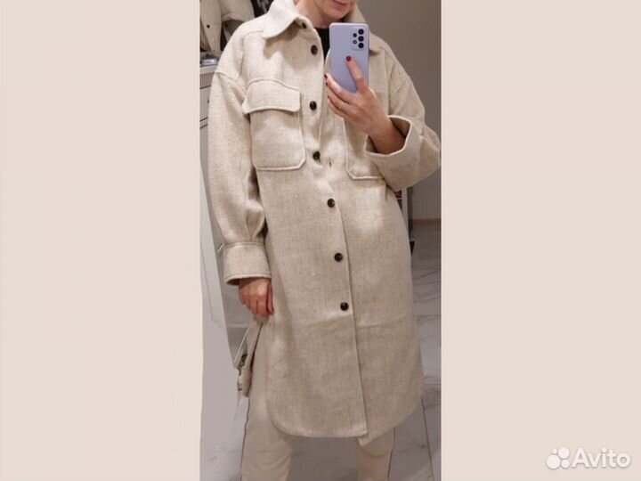 Пальто женское hm premium