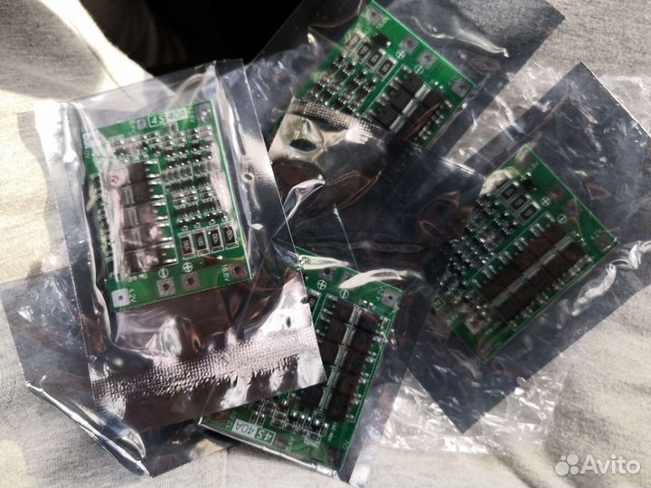 BMS 4s, балансировочная плата bms 4s на 40A