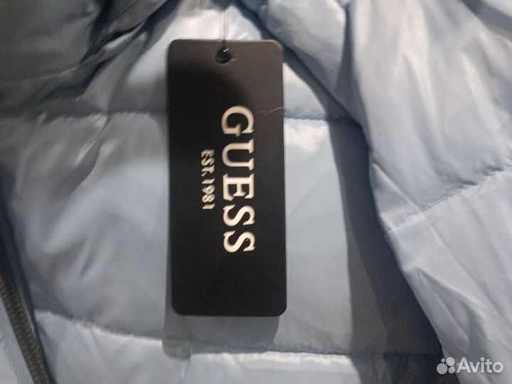 Пуховик зимний мужской Guess оригинал