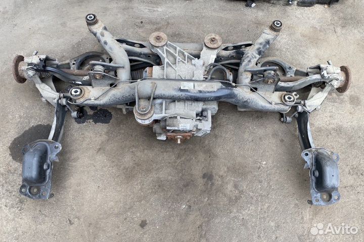 Задняя тележка полный привод vw passat b6 b7 cc
