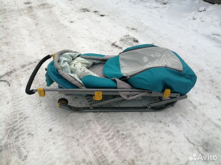 Детские санки коляска Б. У