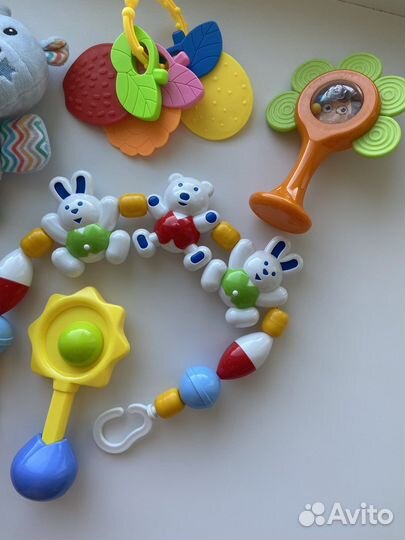 Детские погремушки игрушки пакетом