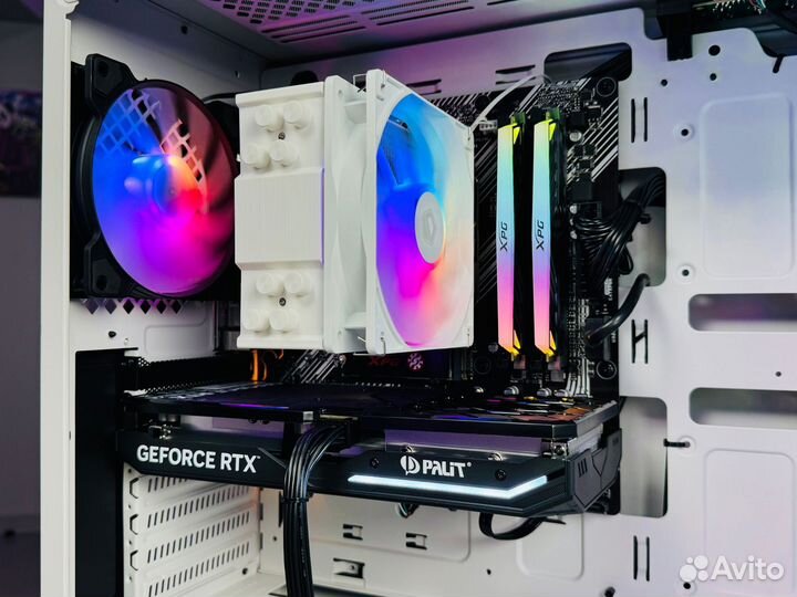 Игровой пк на RTX 4060/Ryzen 5 5600/16GB/SSD