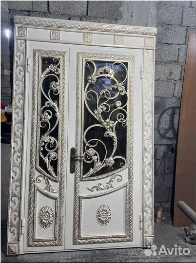 Ворота художественная ковка