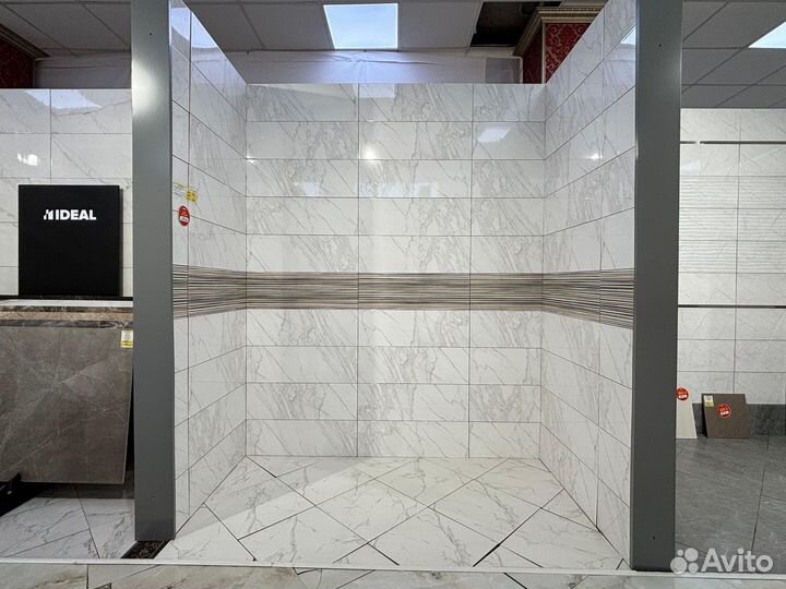 Керамическая плитка 75х25