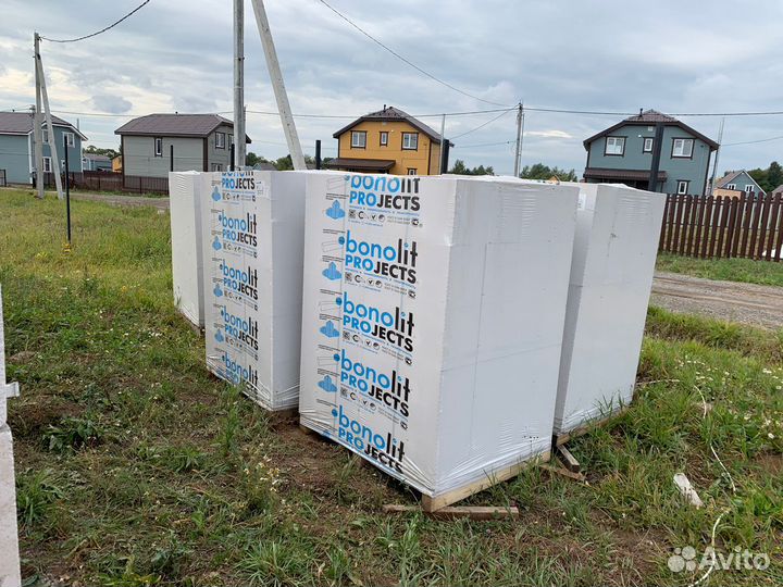 Газоблоки/Пеноблоки Bonolit от производителя