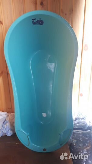 Детская ванночка для купания с подставкой