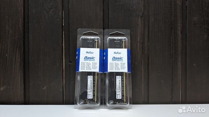 DDR4 32GB (2*16) Netac / Оперативная память