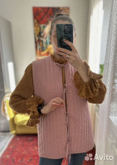 Жилет хлопковый стеганный