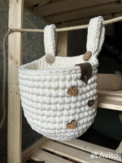 Подвесная корзина на кроватку