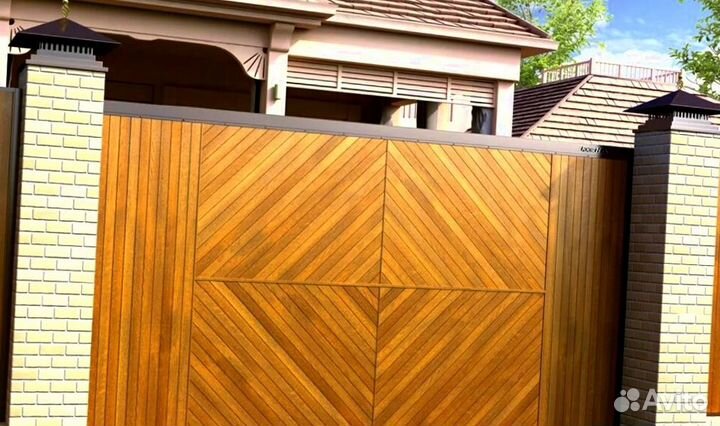Ворота откатные заказать профессионально