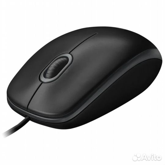 Мышь Logitech B100 Optical Mouse Black #374096