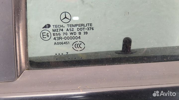 Дверь боковая левая задняя Mercedes ML W164