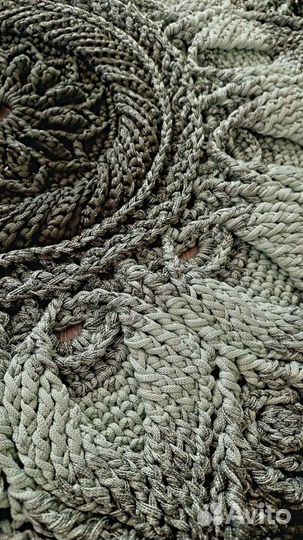 Ковер вязаный