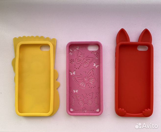Чехлы на айфон 5С/SE. Б/у