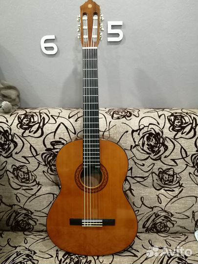 Классическая гитара yamaha c40, чехол, струны