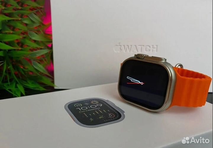 Смарт Часы Apple Watch9 Ultra Яблоко При Включении