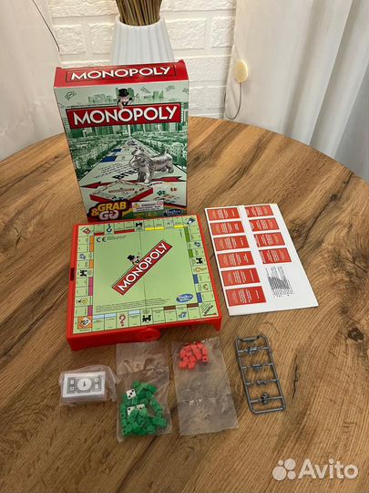 Игра настольная monopoly. Дорожный вариант