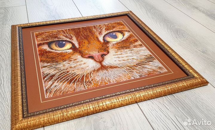 Картина вышитая бисером