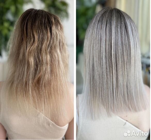 Окрашивание волос (сложные техники)