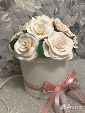 Ростовые цветы и светильники из изолона