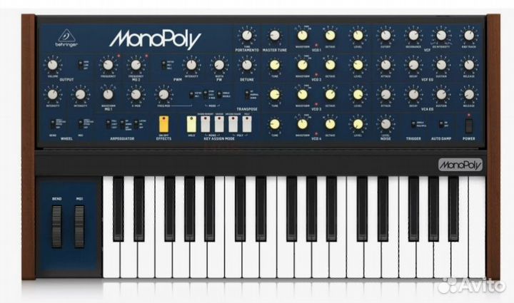 Синтезатор Behringer Monopoly аналоговый новый