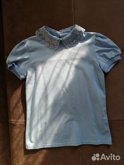 Школьные блузки для девочки 140