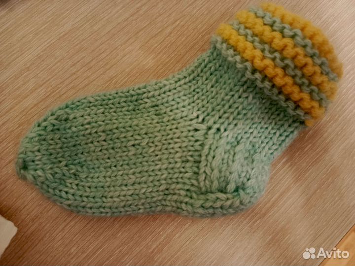 Носочки детские вязаные 13-14 см