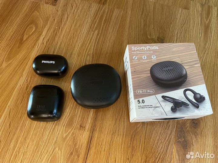 Bluetooth наушники Phillips, JBL, SpotyPods