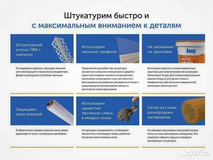 Механизированная штукатурка