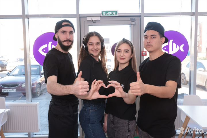 Команда в ресторан