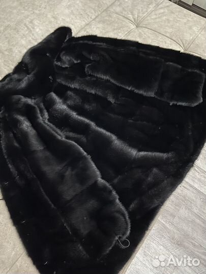 Шуба норковая поперечка 42 44