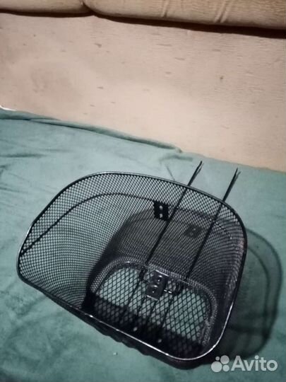 Велосипедная корзина сетка
